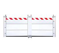 Barrière Anti-inondation Réutilisable Kit De Seuil De Barrière Anti-inondation Pour Porte De Garage Batardeau Anti Inondation Mobile Barrière Contre Les Inondations(L72cm)