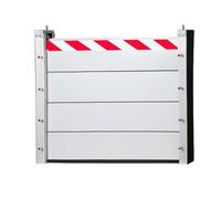 Barrière Anti-Inondation Universelle en Aluminium Plaque de Rétention d'Eau et Déflecteur Adaptés aux Garages et Sous-Sols(Exterior,136 * 80cm)