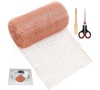 Barrière Anti-limaces Multifonction Flexible en cuivre Anti-Rouille en cuivre de contrôle des Souris en Maille de cuivre