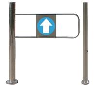 Barrière automatique SelfCng Securi avec accès unidirectionnel pour les espaces publics, facile à installer, idéal pour les aires de jeux et les zones réglementées
