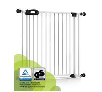 Barrière bébé extra plate sans seuil - Sans perçage - Merle FlatStep - BOMI - Blanc - 139-147 cm