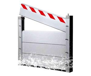 Barrière Contre Les Inondations, Barrière De Sécurité Déflecteur D'eau De Bouclier Contre Les Panneaux D'inondation Système De Batardeau Anti-Inondation Pour Porte D'entrée/Porte Patio QiuShuiDr(113x2
