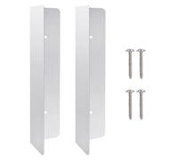 Barrière Contre Les Souris Pour Porte - 2 Protections d'Angle,Protection Souris pour Porte de Garage - Pour Maison Résistante Aux Serpents Cadre Plancher Pièce Extérieur Patio Trou Du