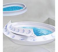 Barrière de barrage d'eau de seuil de douche,Seuil De Douche Avec Ventouse,Matériau En Silicone,Seuil De Douche,Barrage D'eau,pour la Cuisine et la Salle de Bain Séparation Humide et(Size:80cm/32inch)