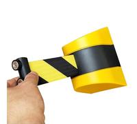 Barrière de ceinture rétractable - Ceinture de sécurité murale pour magasins, stades, écoles (3 m) - Durable, facile à installer, peu encombrant