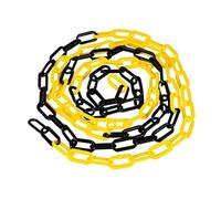 Barrière de circulation à maillons for parking, for jardin, hôtel, zones fermées Pour Le Contrôle Des Foules(Yellow Black)