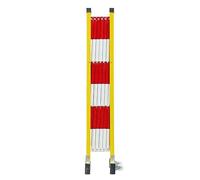 Barrière de circulation rétractable avec roues - Solution extensible de contrôle de foule pour station de métro bus aéroport - Idéal pour la gestion du trafic et la sécurité