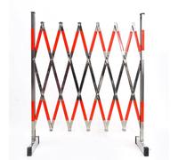Barrière de Circulation rétractable - Clôture Extensible en Acier Inoxydable pour la sécurité, barrière extérieure Flexible pour Le contrôle des foules dans Les écoles, l