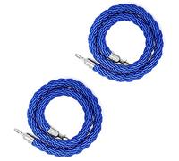 Barrière de corde torsadée for chandelier, cordes tressées for diviseur file d'attente foule VIP concerts(3M/9.8Ft)