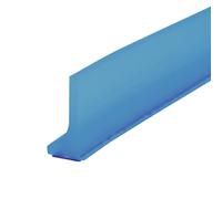 Barriere de Douche Bande de barrière d'eau auto-adhésive for bain, stoppeur salle bains, sol douche, séparation humide et sèche, bande d'étanchéité en Silicone pour Cabine de Douche(Blue 50cm)