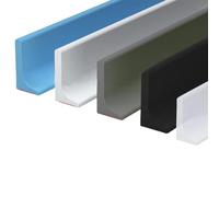 Barriere de Douche Bande de retenue d'eau for salle bain 50/100/200/300 cm for lavabo séparation sèche et humide pour Cabine de Douche(White L Form,About 1.5m)