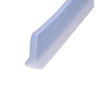 Barriere de Douche Bande de retenue d'eau for salle bain 50/100/200/300 cm for lavabo séparation sèche et humide pour Cabine de Douche(Translucent T Form,About 3.0m)