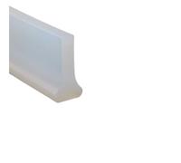 Barriere de Douche Barrière d'eau de salle bain en silicone 50/100/200/300 cm, barrière sol pliable et antidérapante for séparation sèche humide pour Cabine de Douche(Clear,5m)