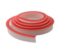Barrière de douche étanche en caoutchouc silicone pour bloquer le débit d'eau en dehors des zones de douche dans la salle de bain et la cuisine (Transparent, 2 m)