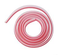 Barrière de douche flexible en silicone pour réservoir d'eau de salle de bain, bouchon étanche pour éviter les déversements d'eau à l'extérieur des zones de douche sans courbes (transparent)