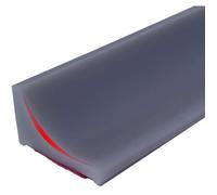 Barrière de douche pliable 100 CM Gris.Joint Porte Douche, Seuil de Douche pour Séparation Humide et Sèche, Convient pour la