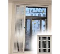 Barrière de fenêtre extensible, grille de sécurité rétractable pour une meilleure sécurité de la maison, idéal pour les appartements, les sous-sols et les balcons