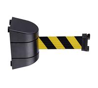 Barrière de file d'attente escamotable murale, ceinture contrôle sécurité 2M, caisse Durable en ABS for les événements(A,5M(16.4FT))