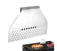 Barrière de graisse en acier inoxydable pour barbecue, cuisine, protection de cuisson intérieure et extérieure pour dessus plat, poêle à frire, huile