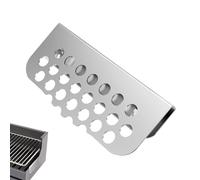 Barrière de graisse en acier inoxydable pour barbecue - Grillage de graisse pour barbecue - Bloque la graisse pour les cuisiniers en plein air, les propriétaires de terrasse, les fêtes de fin de
