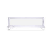 Barrière De Lit 2-en-1 De 150 Cm Pliable Blanc TU