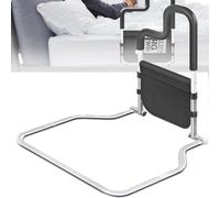 Barriere de Lit Adulte, Rails de lit médicaux Ajustables avec Sac de Rangement, prévention des Chutes, Garde de lit Stable pour Entrer ou Sortir du lit, pour Les Personnes âgées et handicapées