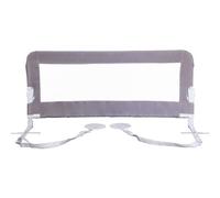 Barriere de lit Dreambaby Nicole - lits encastrés et aux lits plats- Mesurant 150 cm de large et 50 cm de haut - Gris