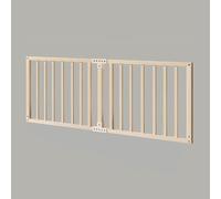 Barrière de lit en bois extra longue - Rails de lit robustes pour une protection solide contre les chutes - Améliore la sécurité du sommeil avec des protections de sommeil (taille : 220 cm, couleur
