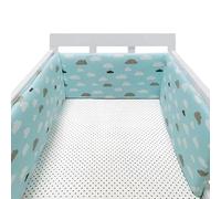 Barriere de Lit Enfant, 200 cm Barrière de Sécurité de Enfant Lit avec Une Sangle pour Attacher, Bedding Maternelle Voyage pour la Chambre à Coucher et la Maison (J)