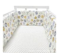 Barriere de Lit Enfant, 200 cm Barrière de Sécurité de Enfant Lit avec Une Sangle pour Attacher, Bedding Maternelle Voyage pour la Chambre à Coucher et la Maison (C3)