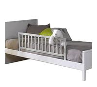 Barrière de lit enfant gris clair