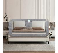 Barrière de lit portable, barrière de sécurité pour bébé, barrière de lit pour enfant, barrière de lit pour tout-petit, barrière de lit rétractable pour enfant, barrière de lit pour enfant - 1,8 m - g