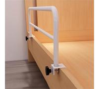 Barrière de lit pour personnes âgées, barre d'appui de sécurité pour la prévention des chutes, levier de lit médical avec construction en acier au carbone - Convient aux lits de 18 à 40 mm, fournit un