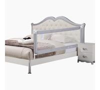 Barrière de lit pour tout-petits - 120 cm - Rail de sécurité en bois pour lit bébé convertible - Rail de sécurité pour lit double/simple - Très grande barrière de sommeil - Clôture de lit 1 côté