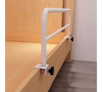 Barrière de lit réglable pour personnes âgées - Barre d'appui de sécurité pour la prévention des chutes, idéale pour les personnes handicapées et enceintes, design à clipser pour un soutien pratique