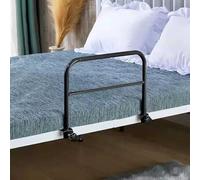 Barrière de lit réglable pour personnes âgées - Rails de sécurité médicale, barre d'appui de chevet à clipser - Prévention des chutes et aide au lit pour femmes enceintes, personnes handicapées