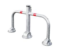 Barrière de parking 3 pieds alignés - Galvanisée à chaud - ARS300 ESSENTIAL LINE