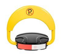 Barrière de parking avec télécommande anti-collision 180 ° - Serrure de stationnement télécommandée avec 2 télécommandes et fonctions d'alarme - Verrouillage de parking électrique