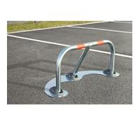Barrière de Parking - MOTTEZ - B301C - Rabattable 3 Pieds - Acier Zingué - Résine Ultra Résistante