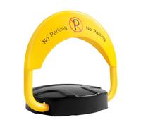 Barrière de parking pliable avec télécommande - Avec fonction d'alarme - Pour garage privé, garage d'hôtel - 45 x 40 cm