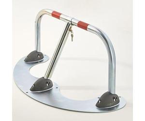 Barrière de Parking Rabattable 3 Pieds SPECIAL MACADAM avec clés identiques - Mottez B301CCI