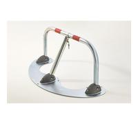 Barrière De Parking Rabattable En Acier Ø 4.5 Cm Spécial Macadam Mottez