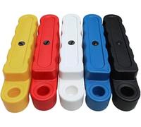 Barrière de Piste de Karting, barrière de sécurité renforcée pour Piste de Drift, Rail de sécurité pour terrains de Drift, Rouge, Assemblage Facile, 100 x 20 x 25 cm - Barrière de Protection