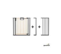 Barrire De Porte Pression Easylock Plus - Nature/Noir - Max 128 Cm