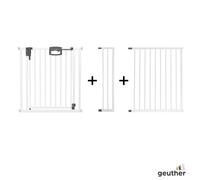 Barrière de porte à pression easylock plus métal 160,5 cm - 168,5 cm blanc