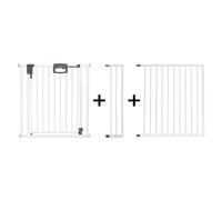 Barrière de porte à pression easylock plus métal 168,5 cm - 176,5 cm blanc