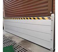 Barrière de prévention des inondations pour garage, cave, porte d'entrée, barrages temporaires amovibles pour allée, hauteur 100 cm, largeur 230 cm