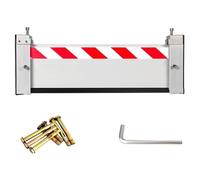 Barrière de Protection Contre Inondations Résistante aux Orages - Plaque en Alluminium Robuste pour Sous-sol/Allée/Entrepôt, Bloque Inondations, Fiable en Toutes Saisons(108 * 20cm)
