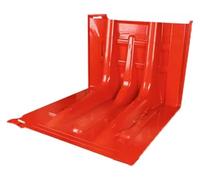 Barrière de Protection Contre les Inondations, Butée mobile d'urgence en plastique ABS en forme de L for garage(2pcs)