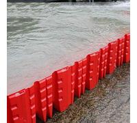 Barrière de Protection Contre Les inondations, Panneau de rétention d'eau réutilisable en Forme de L pour Une Protection et Une prévention efficaces des inondations, bâches Anti-in